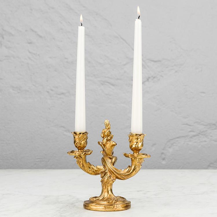 Подсвечник на две свечи Люмьер Lumiere 2 Candles Candelabrum