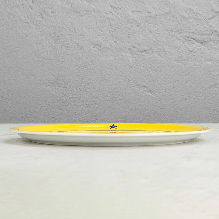 Тарелка для пиццы Красивая страна Вкусная Bel Paese Pizza Plate La Gustosa