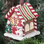 Ёлочная игрушка с подсветкой Gingerbread House Led Light 7 cm