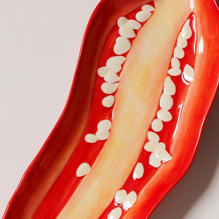 Сервировочное блюдо Перец чили Red Chili Plate