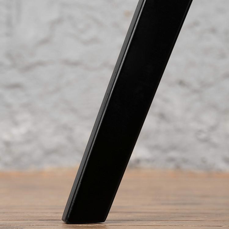 Бежевый высокий барный стул Бык Bull Barstool High Natural/Black