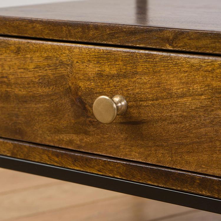 Прикроватный столик с двумя ящиками Арабика Arabica Side Table With 2 Drawers