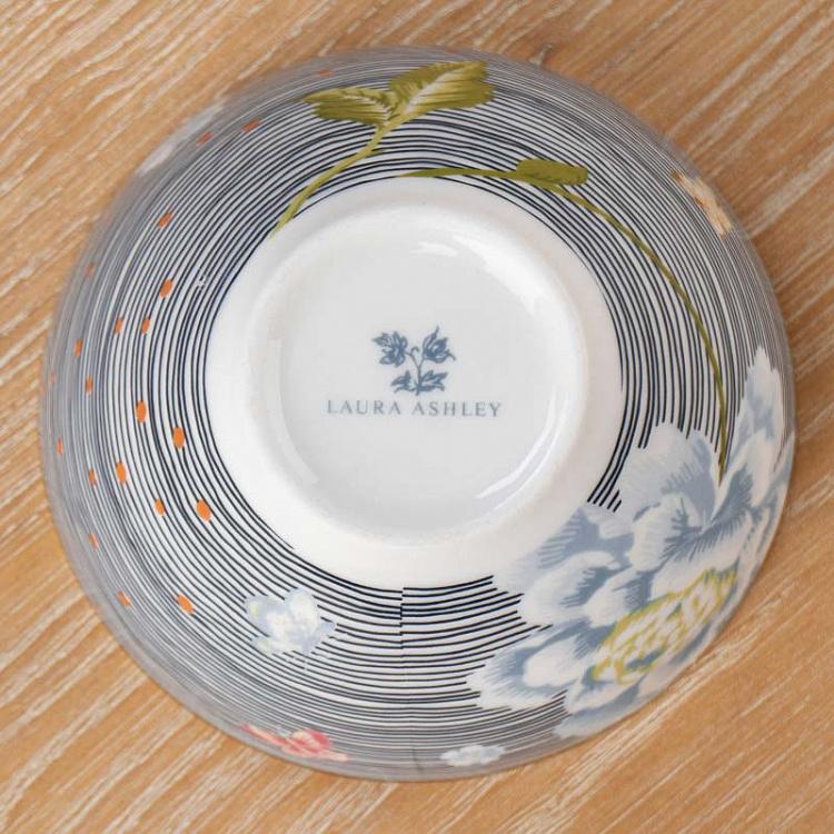 Пиала в полоску Полночь, S Midnight Pinstripe Bowl Small