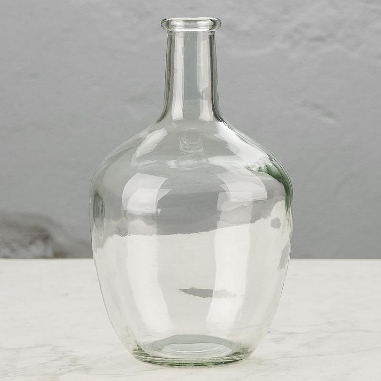 Ваза-бутылка в корзинке, S Bottle Vase In Basket Small
