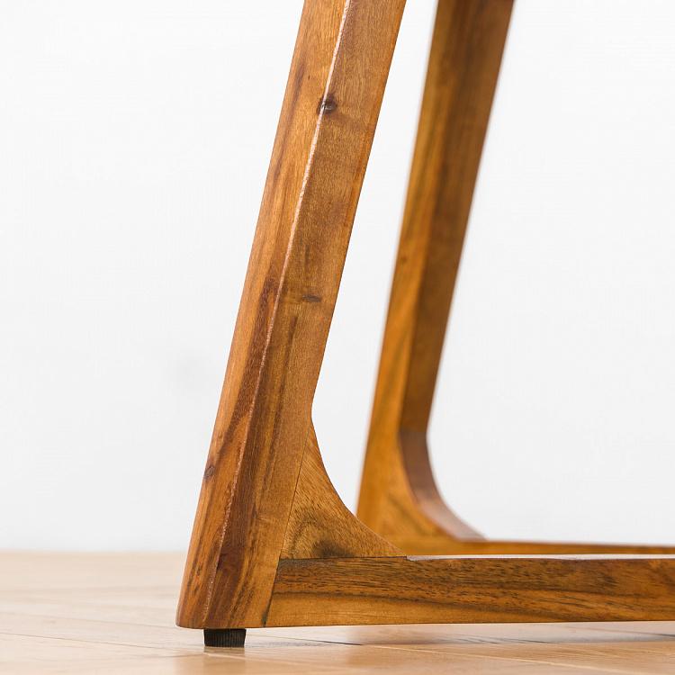 Круглый журнальный стол Кафка Kafka Round Acacia Coffee Table