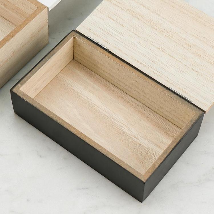 Набор из двух деревянных шкатулок Моё прекрасное приключение Set Of 2 Wooden Boxes My Beautiful Adventure