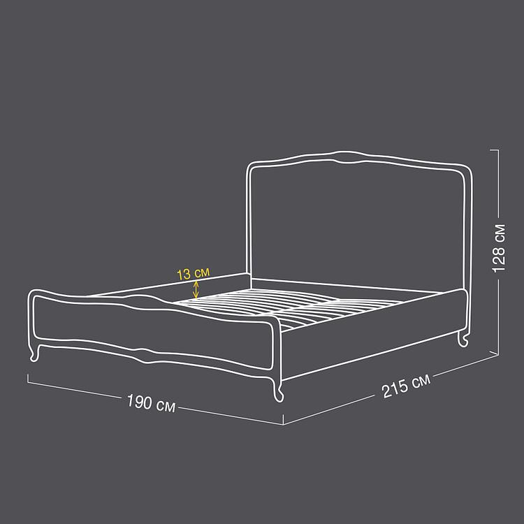 Двуспальная кровать Мари Marie Double Bed