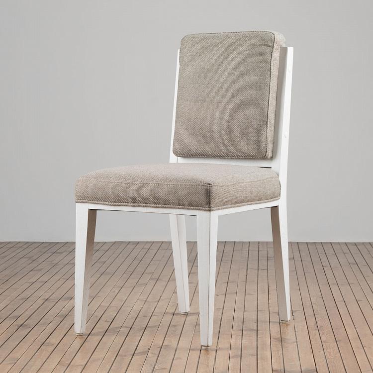 Обеденный стул 17, белые ножки 17 Dining Chair, White Wood