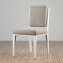 Стул 17 Dining Chair, White Wood