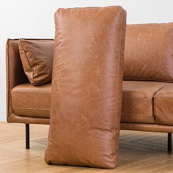 Трёхместный диван Rome 3 Seater натуральная кожа Chestnut Tan