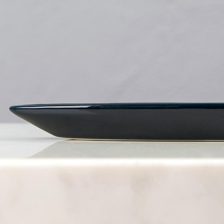 Сервировочное блюдо Тёмно-синяя рыбка Fish Tray Dark Blue