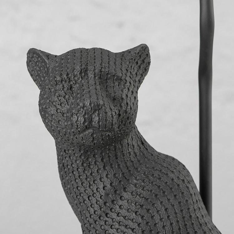 Настольная лампа с абажуром Пантера Black Panther Bagheera Lamp With Shade