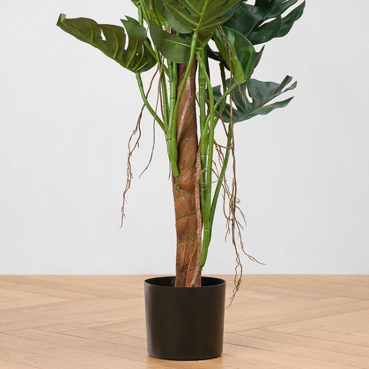 Искусственная монстера на стволе Monstera Tree Trunk 150 cm