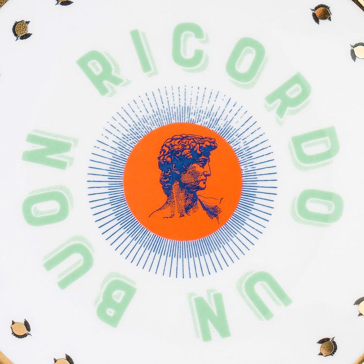 Тарелка для хлеба Хорошие воспоминания Давид Un Buon Ricordo Bread Plate David