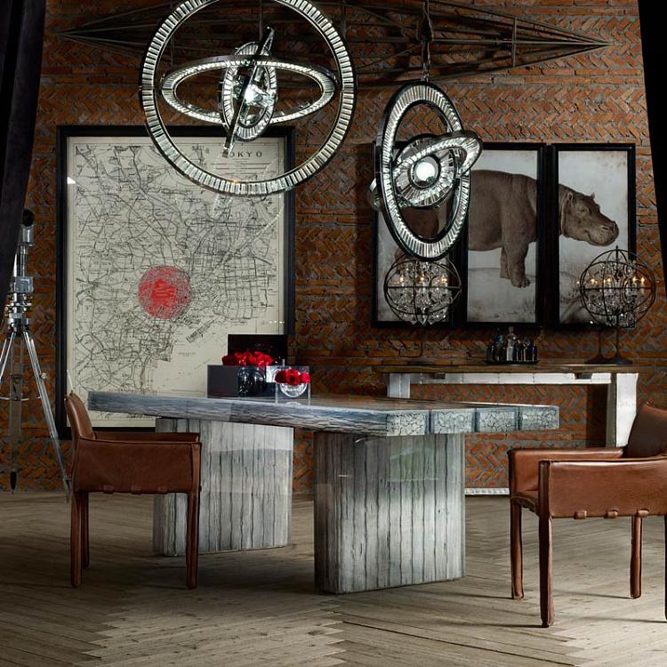 Подвесной светильник Мост Розена с тремя кольцами Rosen Bridge Pendant 3 Rings