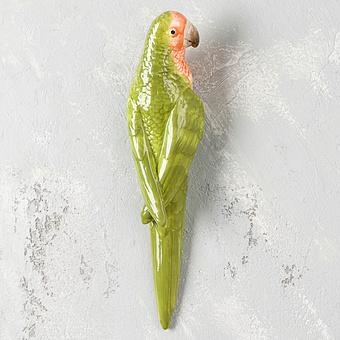 Ceramic Wall Parrot