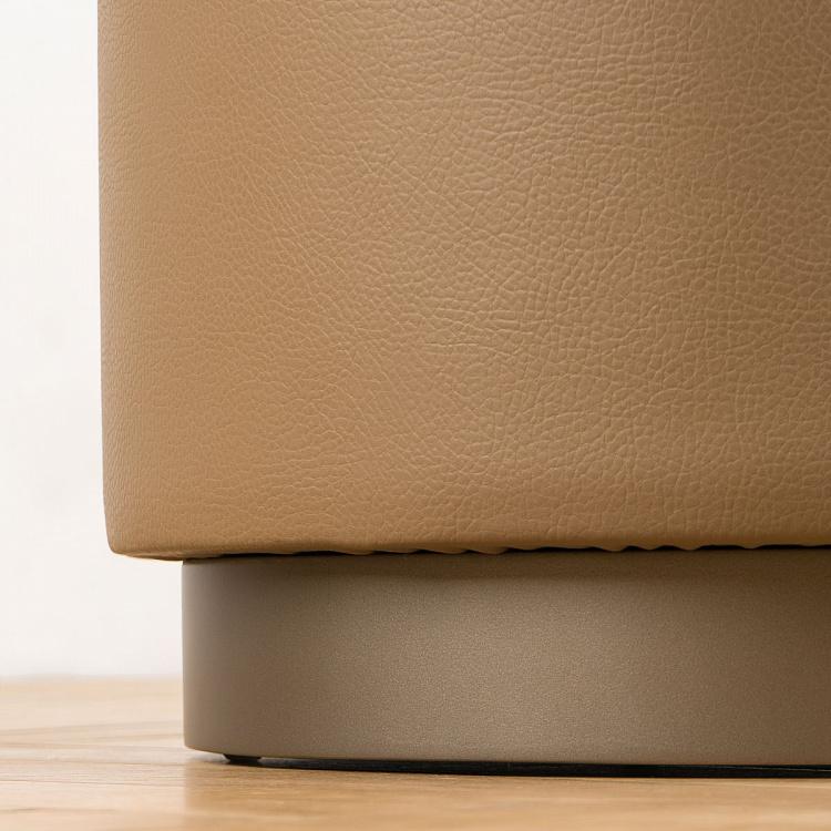 Пуфик Алимена, титановое основание Alimena Pouf, Titanium