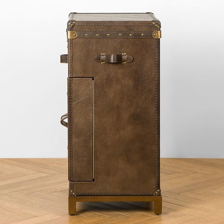 Барный шкаф-сундук Вояж Voyage Chest Sideboard RM