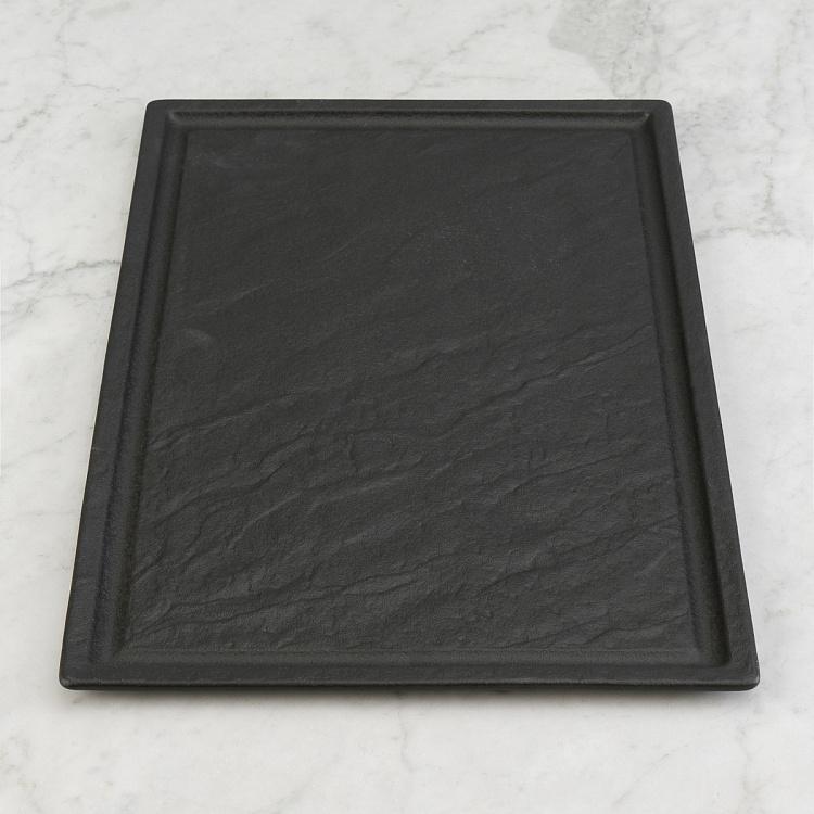 Прямоугольная тарелка для стейков Вулкания, L Vulcania Rectangle Steak Plate Large