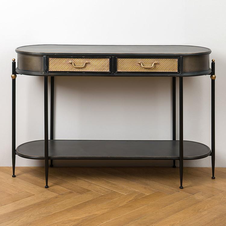 Консольный стол с двумя ящиками Нева Neva Console With 2 Drawers