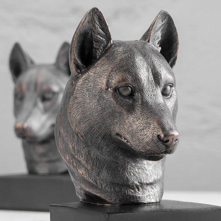 Набор из двух держателей для книг Лисицы Bookend Foxes