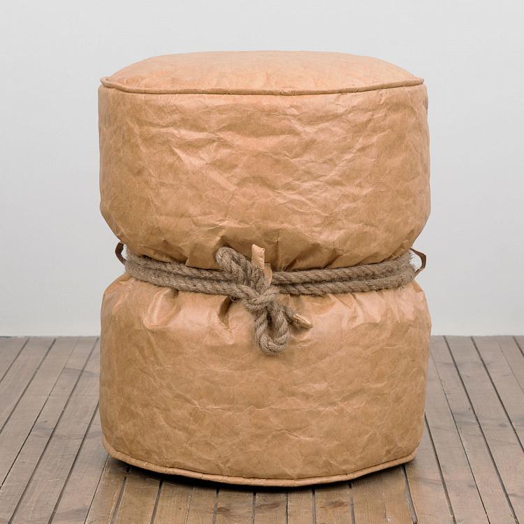 Пуфик Куронн цвета крафт Couronnes Footstool Kraft