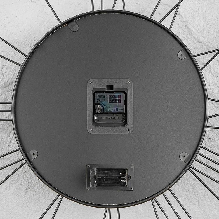 Настенные часы Индастриал с шестерёнками Industrial Wall Clock With Gears