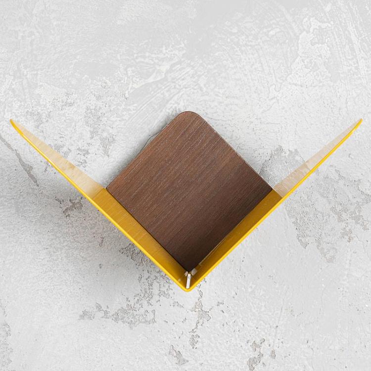 Крючок Бабочка шафранно-жёлтого цвета, M Butterflies Hook Medium Saffron Yellow