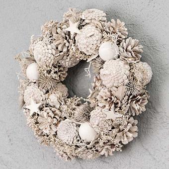 Balls And Stars Wreath 30 cm