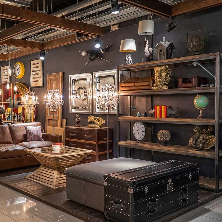 Широкий стеллаж Аксель Axel Double Bookcase