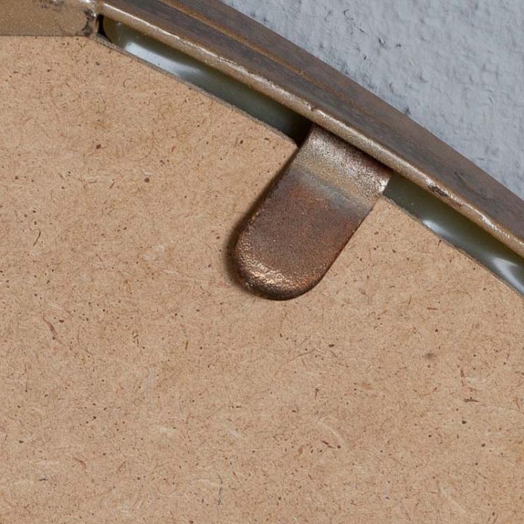 Круглое зеркало Фоб Fob Round Mirror Copper Patina