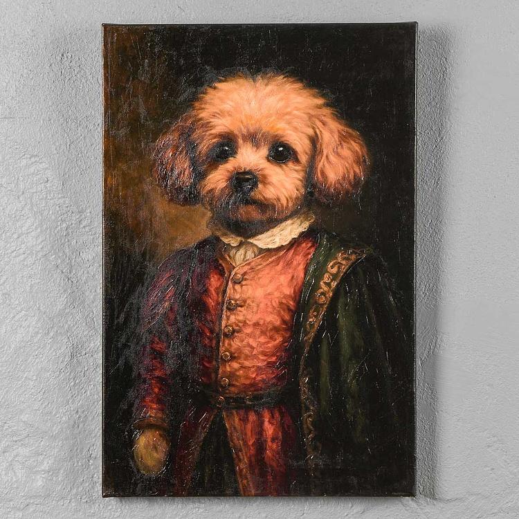 Картина Собака, холст, акрил Canvas Acrylic Painting Dog