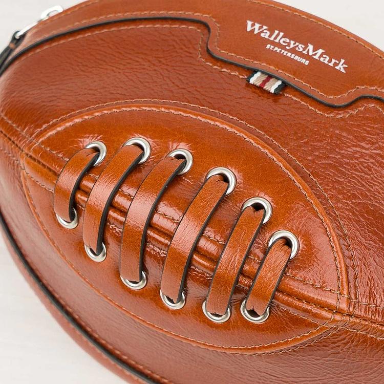 Кожаный несессер-мяч Оболенский Покет Skid Obolensky Pocket