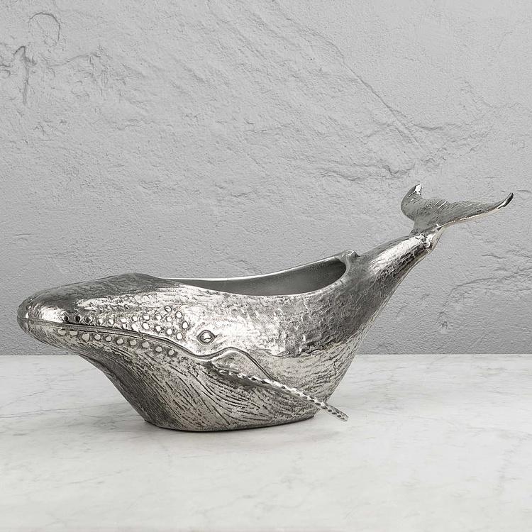 Ведро для льда Кит Whale Ice Bucket Silver