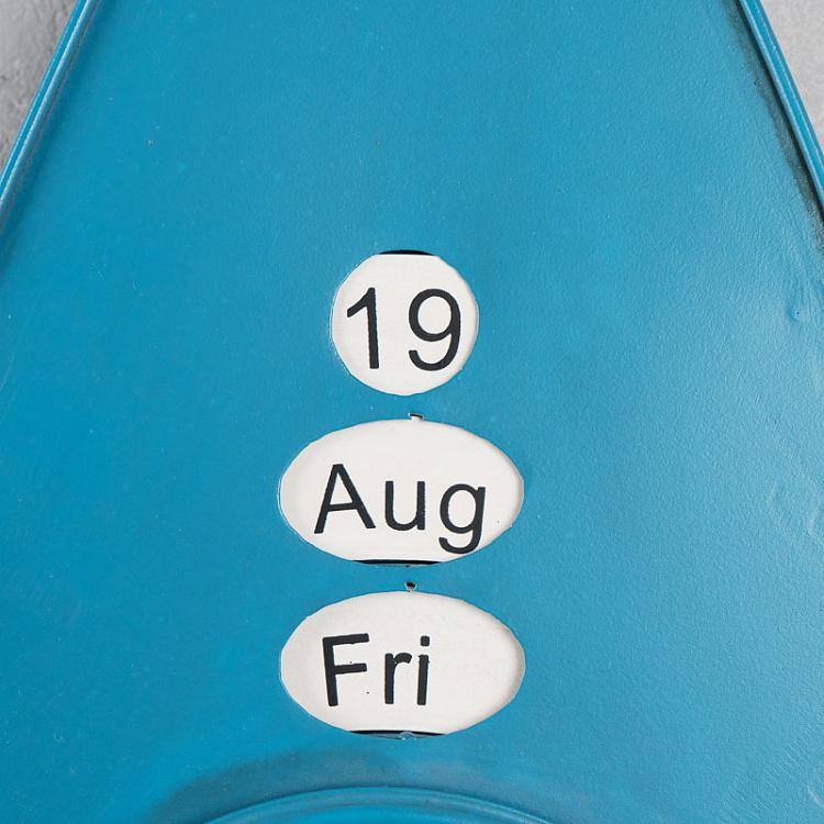 Настенные часы с календарем Рыба Fish Clock And Calendar