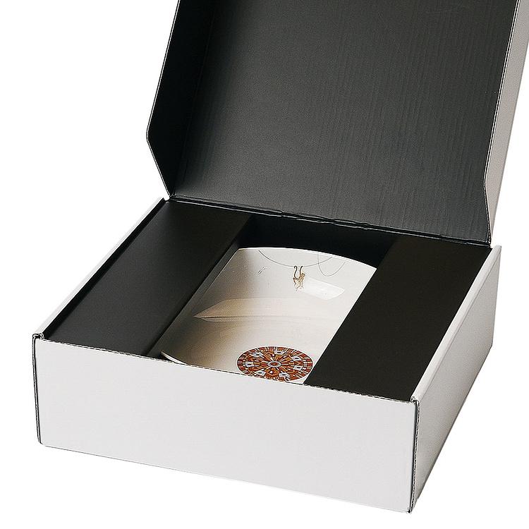 Голубая суповая тарелка с узором Африка Africa Soup Plate Pattern Blue