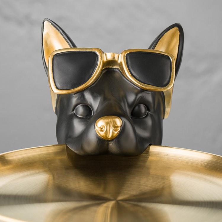 Подставка для мелочей и украшений Собака Санни Dog Sunny With Tray Figurine