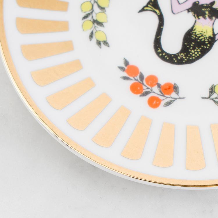 Тарелка для хлеба Хорошие воспоминания Русалочка Un Buon Ricordo Bread Plate Sirenetta