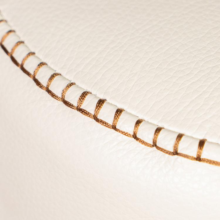 Табурет Цилиндр с новой стежкой, S F296 Drum Stool Small With New Stitch