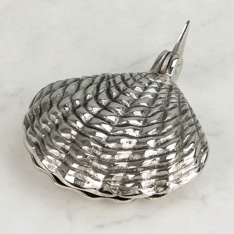 Подсвечник с зеркалом Ракушка Shell Mirror Tealight Holder