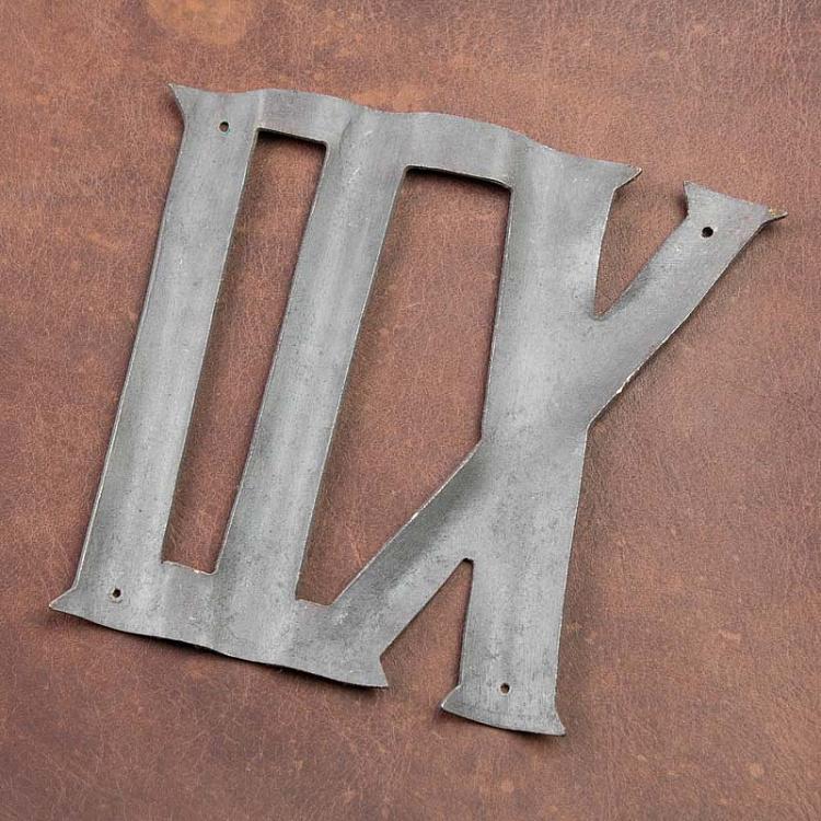 Римская цифра XII Roman Number 12 In Metal