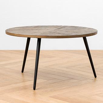 Round Coffee Table Recycled Teak