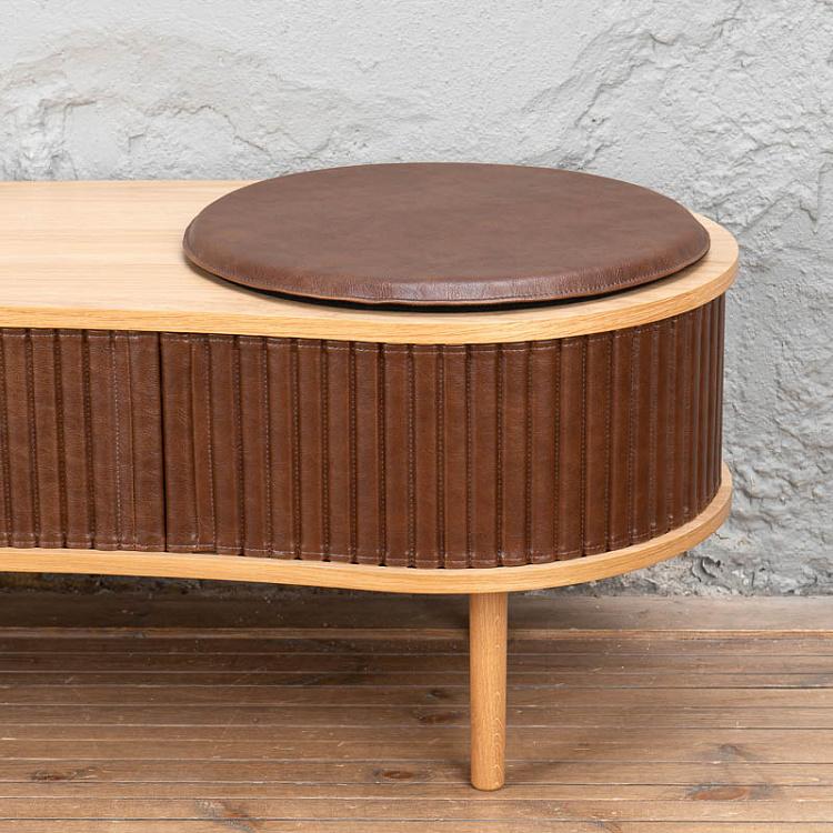 Подушка на сиденье из экокожи Seat Cushion