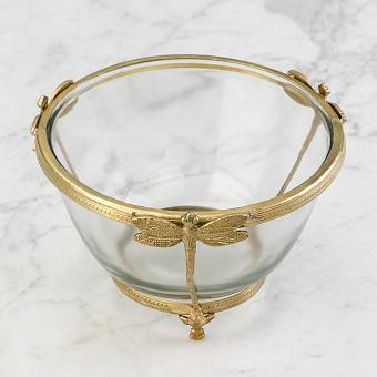Dragonfly Glass Bowl