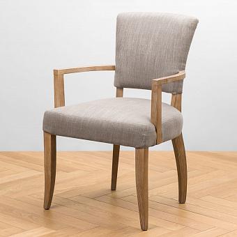 Mami Dining Chair With Arms, Oak Sandwashed