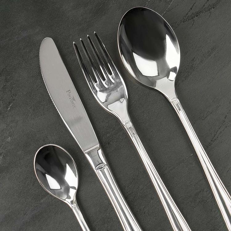 Набор Америка из 24 столовых приборов на 6 персон по 4 предмета в подарочной коробке Лакшери Set Of 24 Cutlery Pieces America Luxury Box