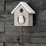Крючок Hook Bird House Bleached Wood With Bird
