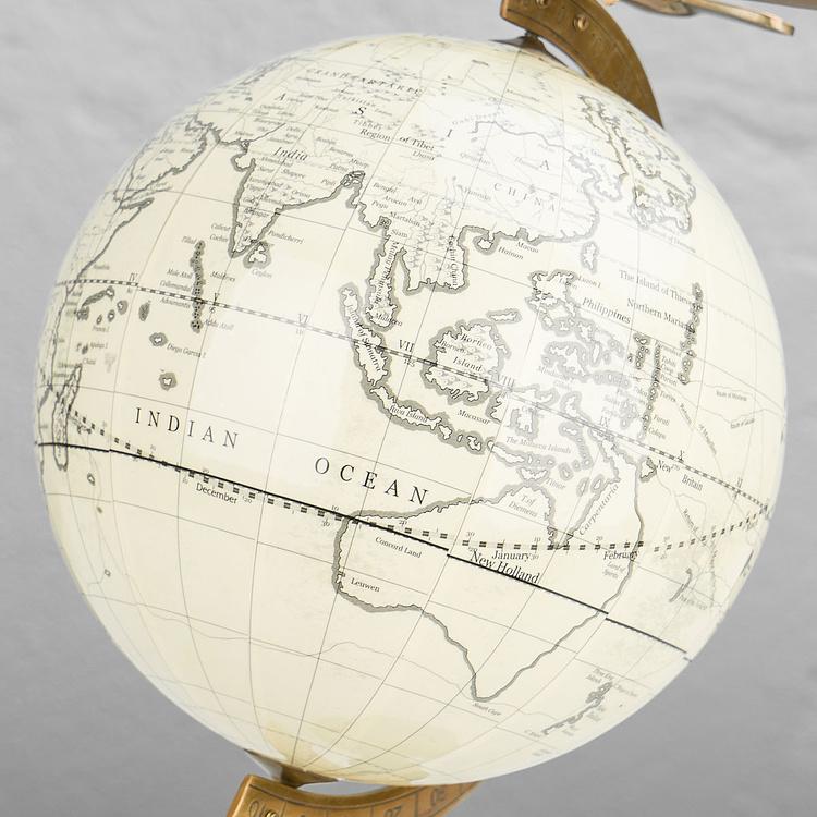 Винтажный глобус Путешественник Travel Vintage Globe