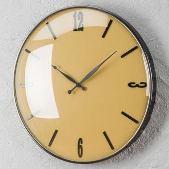 Convex Glass Wall Clock