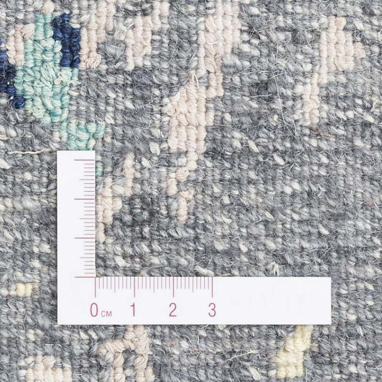 Ковёр с коротким ворсом Серые перья Magic Feathers Grey